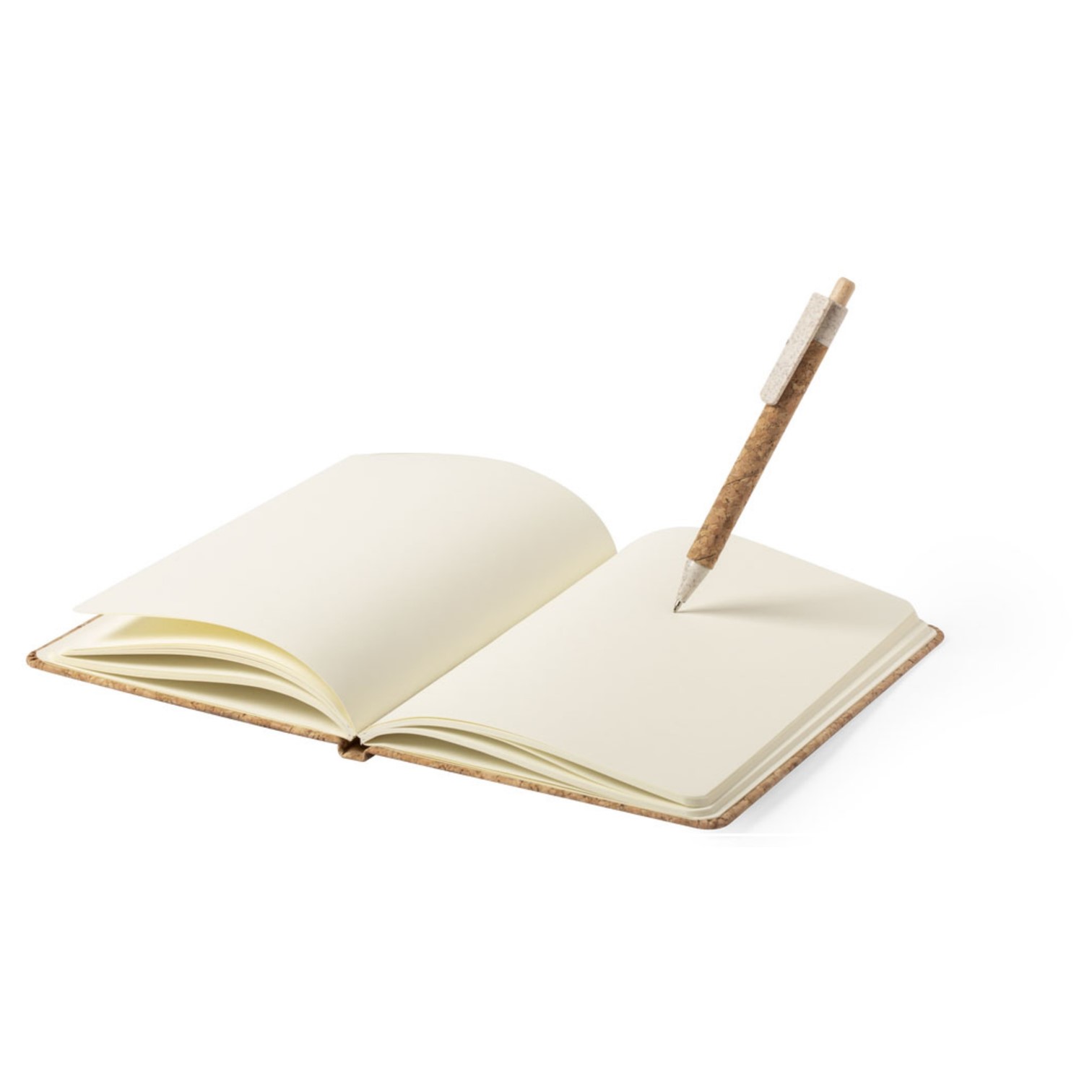 Cuaderno A5 de Corcho con Bolígrafo, 80 Hojas Blancas, Libreta Personalizada con Caja de Regalo. - Imagen 7