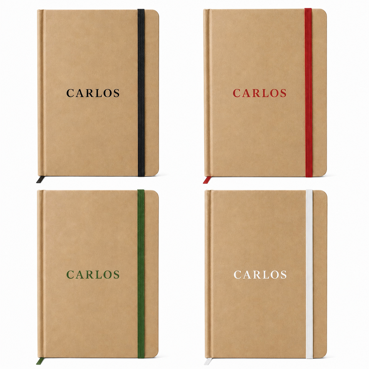 Libreta Personalizada. Cuaderno A5 personalizado. Tapa dura reciclada.
